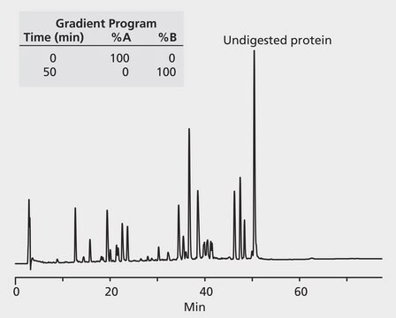 Carboxymethylated cytochrome c (chicken) tryptic digest application for HPLC