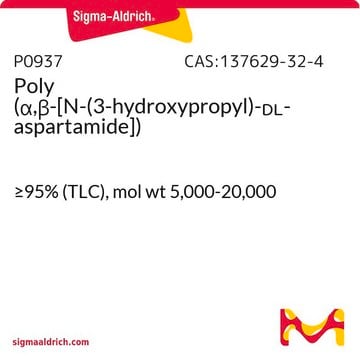 Poly (&#945;,&#946;-[N-(3-hydroxypropyl)-DL-aspartamide]) &#8805;95% (TLC), mol wt 5,000-20,000