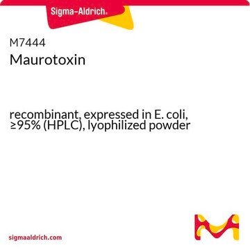 Maurotoxin recombinant, expressed in E. coli, &#8805;95% (HPLC), lyophilized powder