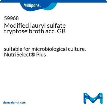 Modified lauryl sulfate tryptose broth acc. GB suitable for microbiological culture, NutriSelect&#174; Plus