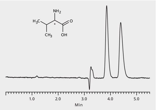 HPLC Analysis of Valine Enantiomers on Astec&#174; CHIROBIOTIC&#174; T application for HPLC