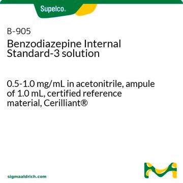 Benzodiazepine Internal Standard-3 solution 0.5-1.0&#160;mg/mL in acetonitrile, ampule of 1.0&#160;mL, certified reference material, Cerilliant&#174;