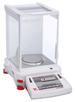 Ohaus&#174; Explorer&#174; Analytical Balance Model EX324M, weighing capacity 320&#160;g, resolution: 0.1&#160;mg, AC/DC input 230 V, Schuko plug