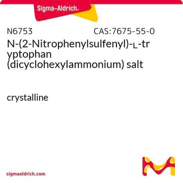 N-(2-Nitrophenylsulfenyl)-L-tryptophan (dicyclohexylammonium) salt crystalline