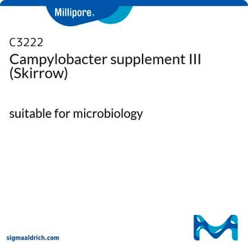 Campylobacter supplement III (Skirrow) suitable for microbiology