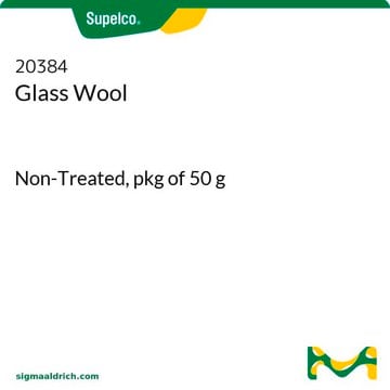 Glass Wool Non-Treated, pkg of 50&#160;g