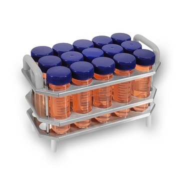 MyBath&#8482; test tube rack Holds 15 x 50 mL tubes