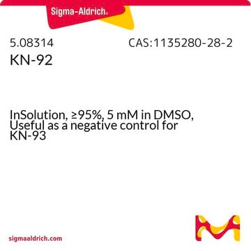 KN-92 InSolution, &#8805;95%, 5 mM in DMSO, Useful as a negative control for KN-93