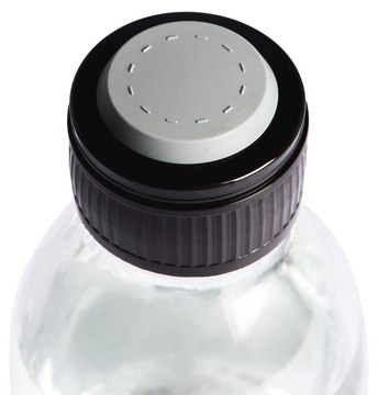 Fluide&nbsp;D bottle capacity 500&#160;mL, bottle filling volume 300&#160;mL, closure type, Black screw cap with septum and protector, pack of 4&#160;bottles