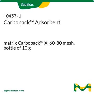 Carbopack&#8482; Adsorbens matrix Carbopack&#8482; X, 60-80&#160;mesh, bottle of 10&#160;g