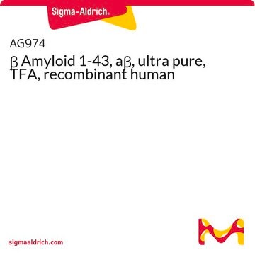 &#946; Amyloid 1-43, a&#946;, ultra pure, TFA, recombinant human