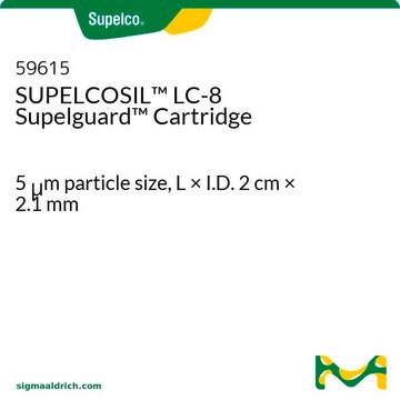 SUPELCOSIL&#8482; LC-8 Supelguard-Kartusche 5&#160;&#956;m particle size, L × I.D. 2&#160;cm × 2.1&#160;mm