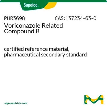 Voriconazole Related Compound B certified reference material, pharmaceutical secondary standard