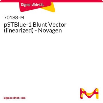 pSTBlue-1 Blunt Vector (linearized) - Novagen