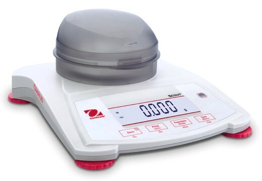 Ohaus&#174; Scout&#174; Portable Balance Model SPX123, weighing capacity 120&#160;g, resolution: 0.001&#160;g, AC/DC input 110 V, US 3-pin plug (North America)