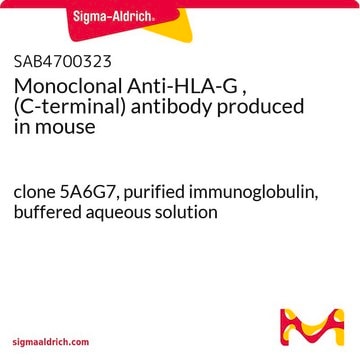 Monoclonal Anti-HLA-G , (C-terminal) antibody produced in mouse clone 5A6G7, purified immunoglobulin, buffered aqueous solution