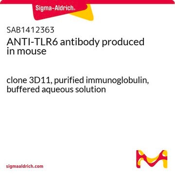 ANTI-TLR6 antibody produced in mouse clone 3D11, purified immunoglobulin, buffered aqueous solution