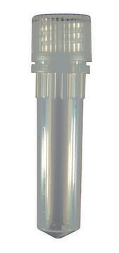 Screw cap tube size 2.0&#160;mL, clear, pkg of 8x500caps/cs, sterile