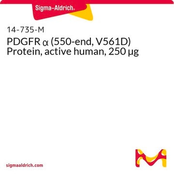 PDGFR &#945; (550-end, V561D) Protein, active human, 250 µg