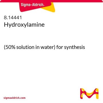 Hydroxylamine (50% solution in water) for synthesis