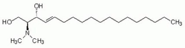 D-erythro-Sphingosin, N,N-Dimethyl- A cell-permeable and reversible inhibitor of protein kinase C (PKC; IC&#8325;&#8320; = 12 &#181;M) and stimulates Src kinase activity.