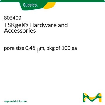 TSKgel&#174; Hardware and Accessories pore size 0.45&#160;&#956;m, pkg of 100&#160;ea