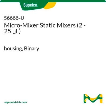 Mélangeurs statiques micro-mixers (2&nbsp;-&nbsp;25&nbsp;&#956;l) housing, Binary