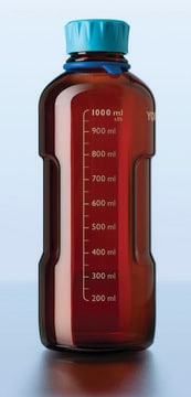 Duran&#174; Youtility bottle, GL 45, complete amber glass, capacity 1000&#160;mL