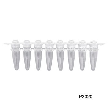 MTC&#8482; Bio Pure.Amp&#8482; PCR 8 Tube Strips capacity 0.2&#160;mL, seperate dome caps