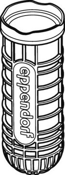 Eppendorf&#174; Adapter for fixed-angle-rotor 6 x 85 mL holds 1 tube 50 mL Falcon, pack of 2&#160;ea