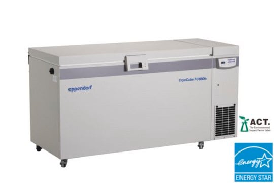 Eppendorf&#174; CryoCube&#174; FC660h High Efficiency Chest Freezer capacity class 660&nbsp;L, AC/DC input 208&#160;V / 220&#160;V, 60&#160;Hz, US 3-pin plug