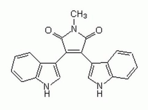 Bisindolylmaleimide V A cell-permeable negative control compound for protein kinase C inhibition studies (IC&#8325;&#8320; >100 &#181;M).