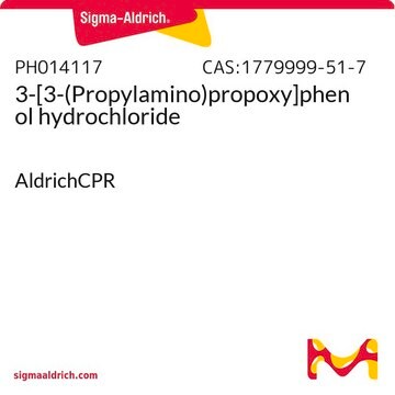 3-[3-(Propylamino)propoxy]phenol hydrochloride AldrichCPR