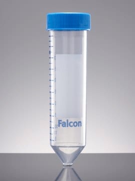 Corning&#174; Falcon&#174; Centrifuge Tubes capacity 50&#160;mL, conical polypropylene, cap, screw, bagged, sterile