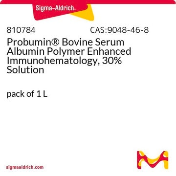 Sérum albumine bovine enrichie en polymère Probumin&#174;, immunohématologie, solution à 30&nbsp;% pack of 1&#160;L