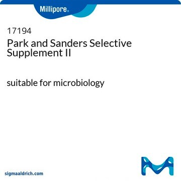 Selektiver Zusatz II nach Park und Sanders for Campylobacter spp., suitable for microbiology