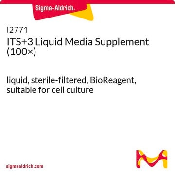 ITS+3 Liquid Media Supplement (100×) liquid, sterile-filtered, BioReagent, suitable for cell culture