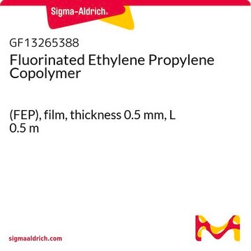 Fluorinated Ethylene Propylene Copolymer (FEP), film, thickness 0.5&#160;mm, L 0.5&#160;m