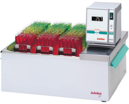 Julabo&#174; open circulating baths, E models EH-27, AC/DC input 230 V AC, volume 27&#160;L, temp. range 20-150 °C