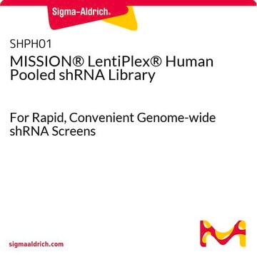 MISSION&#174; LentiPlex&#174; Human Pooled shRNA Library For Rapid, Convenient Genome-wide shRNA Screens