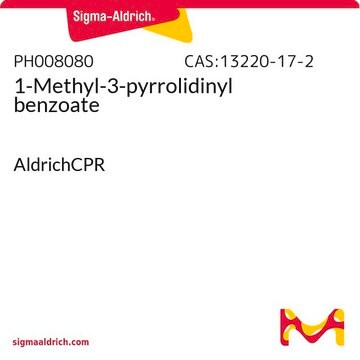 1-Methyl-3-pyrrolidinyl benzoate AldrichCPR