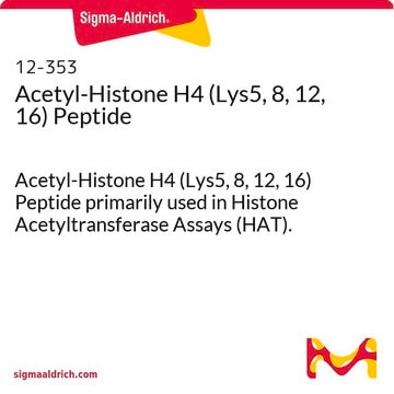 Peptyd acetylo-histonowy H4 (Lys5, 8, 12, 16) Acetyl-Histone H4 (Lys5, 8, 12, 16) Peptide primarily used in Histone Acetyltransferase Assays (HAT).