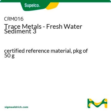 Spurenmetalle&nbsp;– Süßwassersediment 3 certified reference material, pkg of 50&#160;g