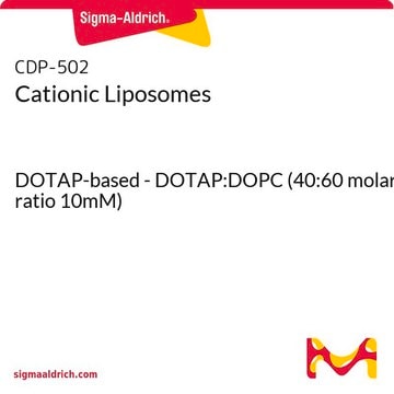 Cationic Liposomes DOTAP-based - DOTAP:DOPC (40:60 molar ratio 10mM)