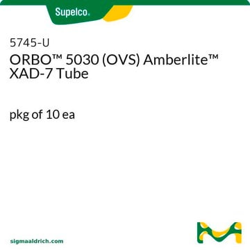 ORBO&#8482; 5030 (OVS) Amberlite&#8482; XAD-7 Tube pkg of 10&#160;ea