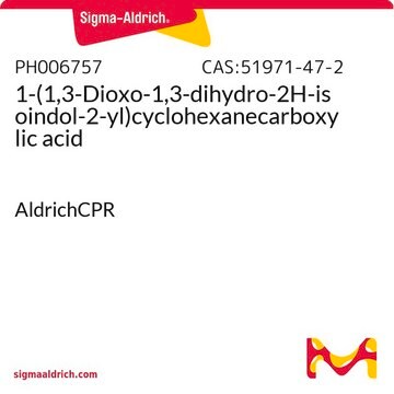 1-(1,3-Dioxo-1,3-dihydro-2H-isoindol-2-yl)cyclohexanecarboxylic acid AldrichCPR