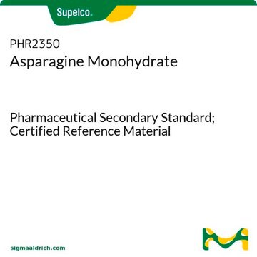 Asparagine Monohydrate Pharmaceutical Secondary Standard; Certified Reference Material