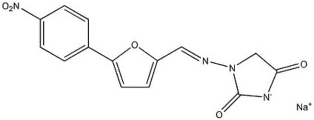 丹曲林，钠盐 A cell-permeable blocker of intracellular calcium release from the sarcoplasmic reticulum that acts by binding to the ryanodine receptor.