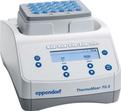 Eppendorf&#174; ThermoMixer&#174; F0.5 with thermal block for 24 reaction vessels 0.5 mL, AC/DC input 120 V, 50/60 Hz (US)