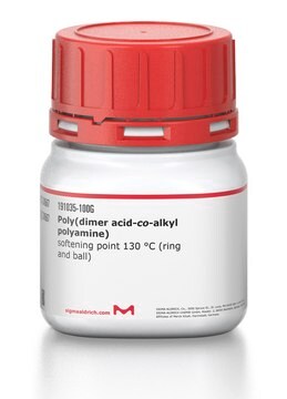 Poly(dimer acid-co-alkyl polyamine) softening point 130&#160;°C (ring and ball)